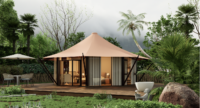 乐都区异形篷房定制：专属设计赋能，打造城市户外专属名片